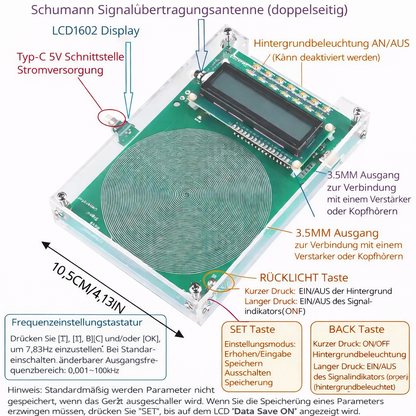 Frequenzgenerator für Bio-Heilung